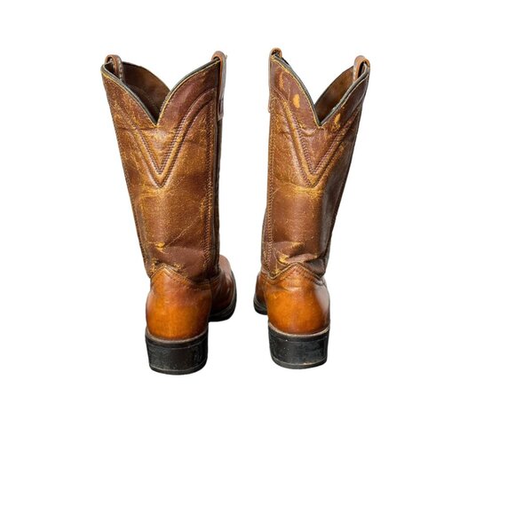 Vintage men's Durango boots with square toes and patina Size 8D - Picture 5 of 10